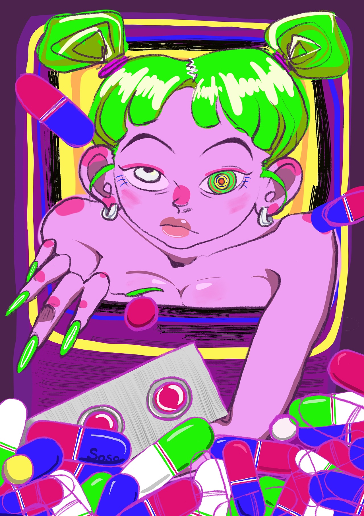 左耳戴耳环的动漫男生_男主左耳戴金耳环 动画_带耳环的动漫