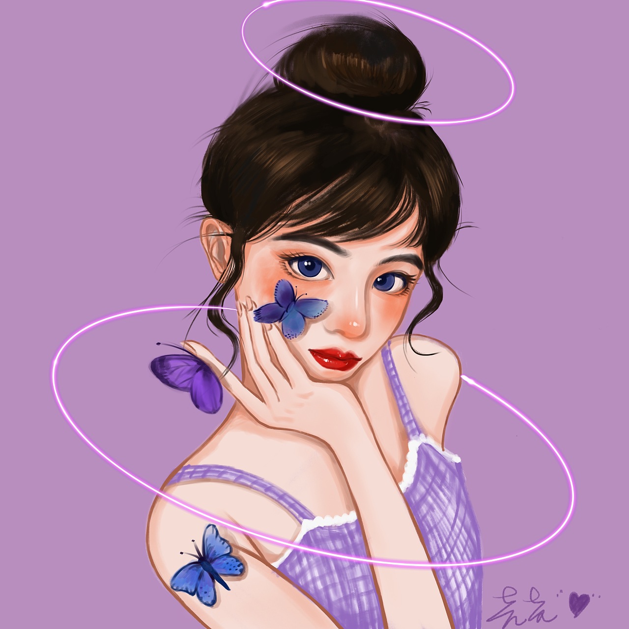 病娇女生头像动漫头像_头像动漫女生病娇可爱_头像动漫女生病娇图片