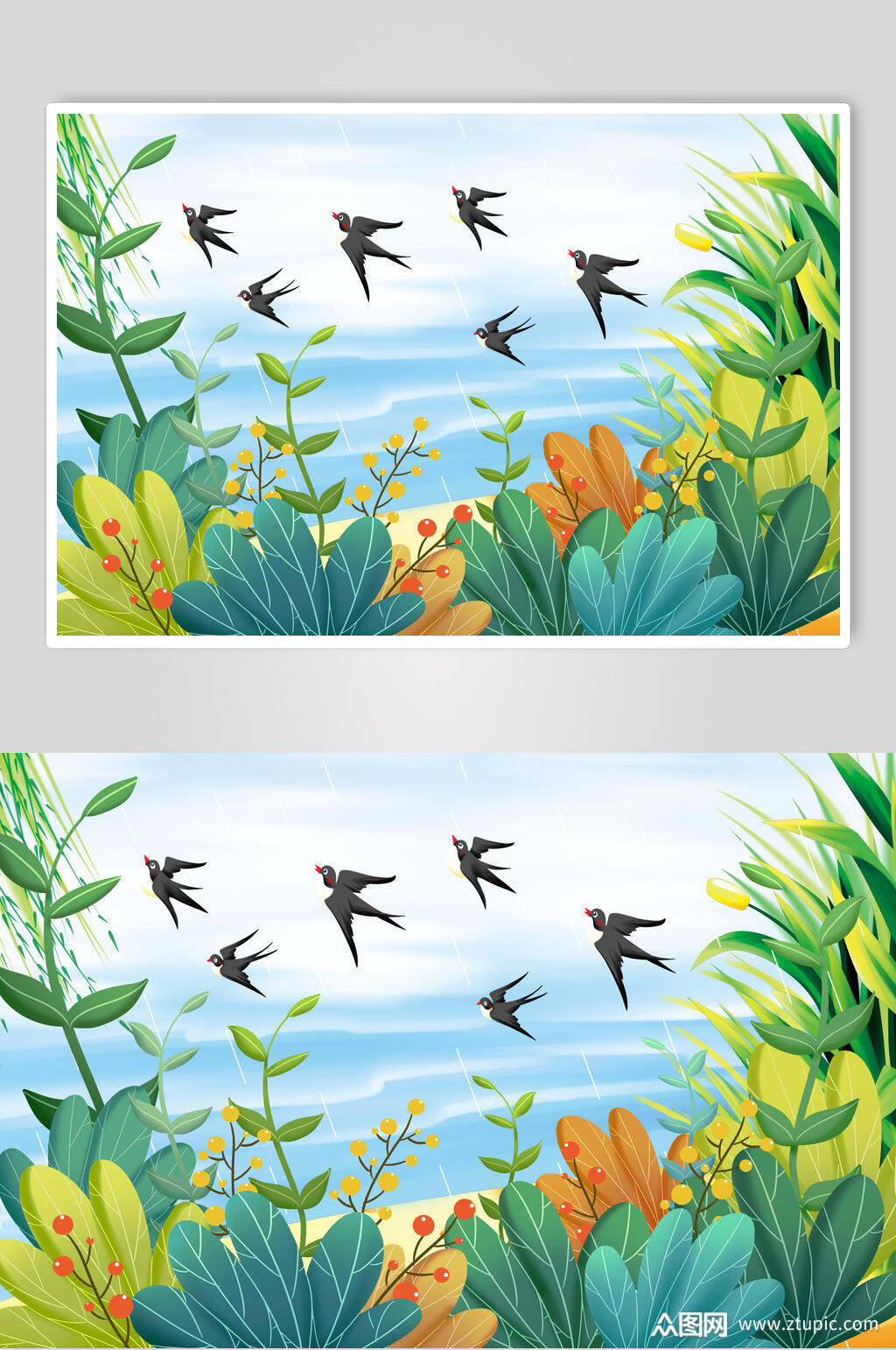 q版植物手绘_q版植物简笔画_植物动漫q版形象