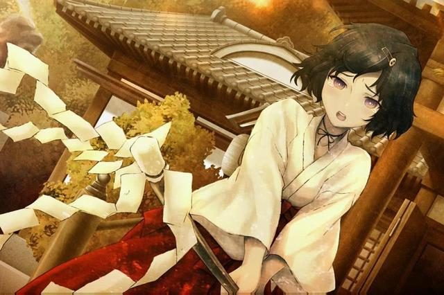 动漫巫女服_动漫巫女服图片_动漫巫女