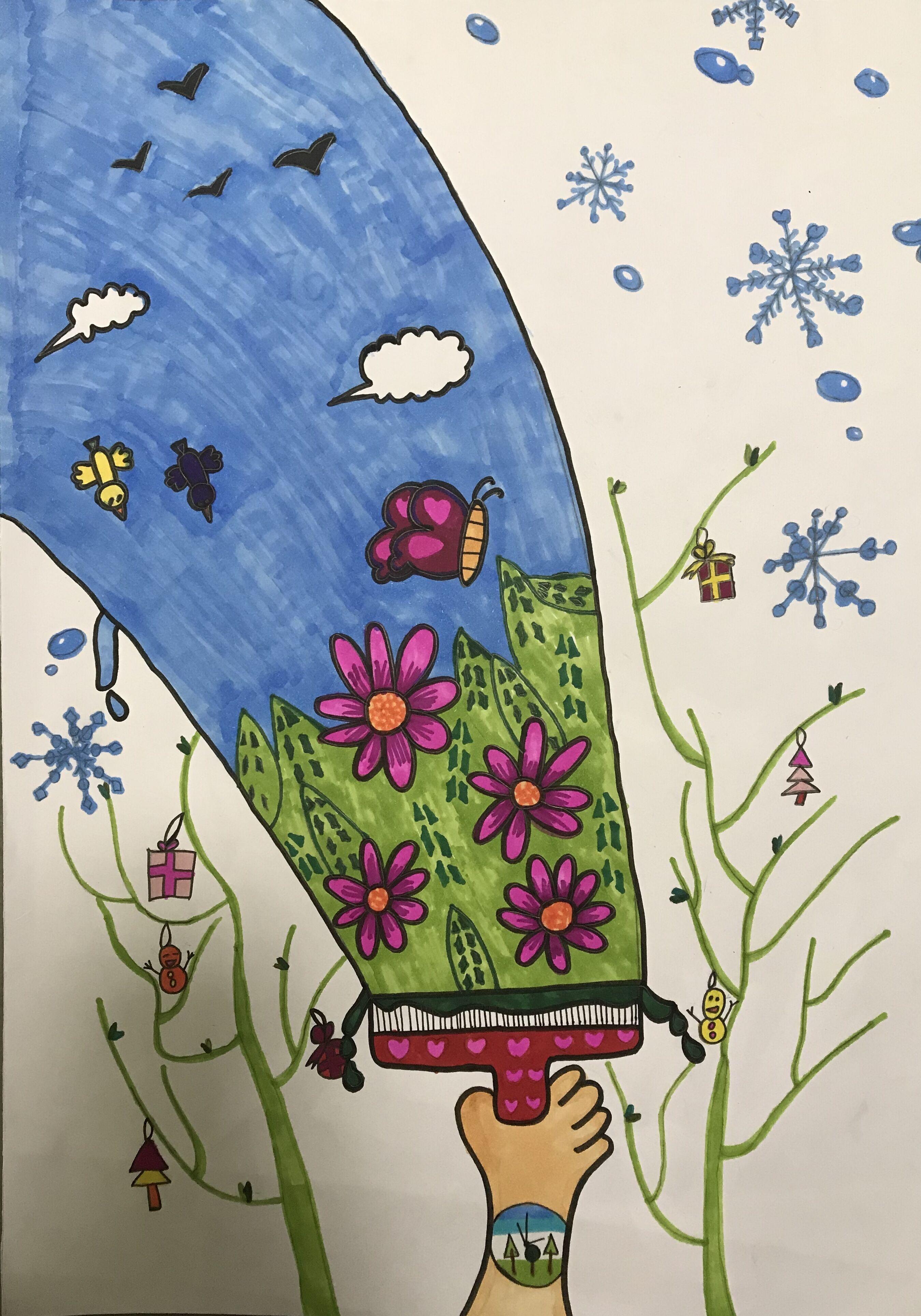爱情动画故事：用色彩斑斓的画笔描绘动人片段，传递纯粹真挚的爱