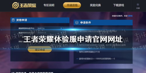 王者体验服申请官网,如何轻松获取体验资格