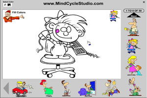 填色小游戏,色彩世界的轻松之旅