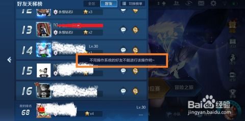 苹果系统王者荣耀跟安卓,账号互通的奥秘与限制